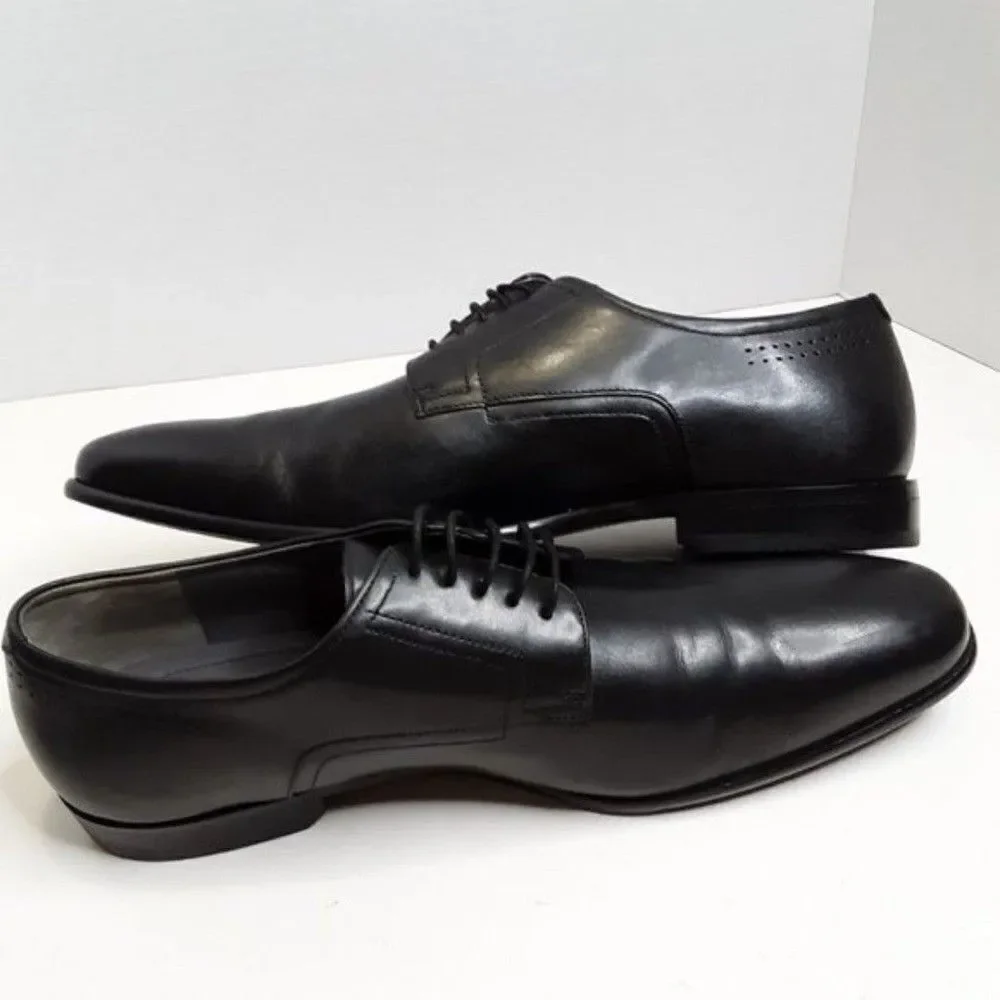 Hugo Boss Men's Oxford Black Shoes size 12M
